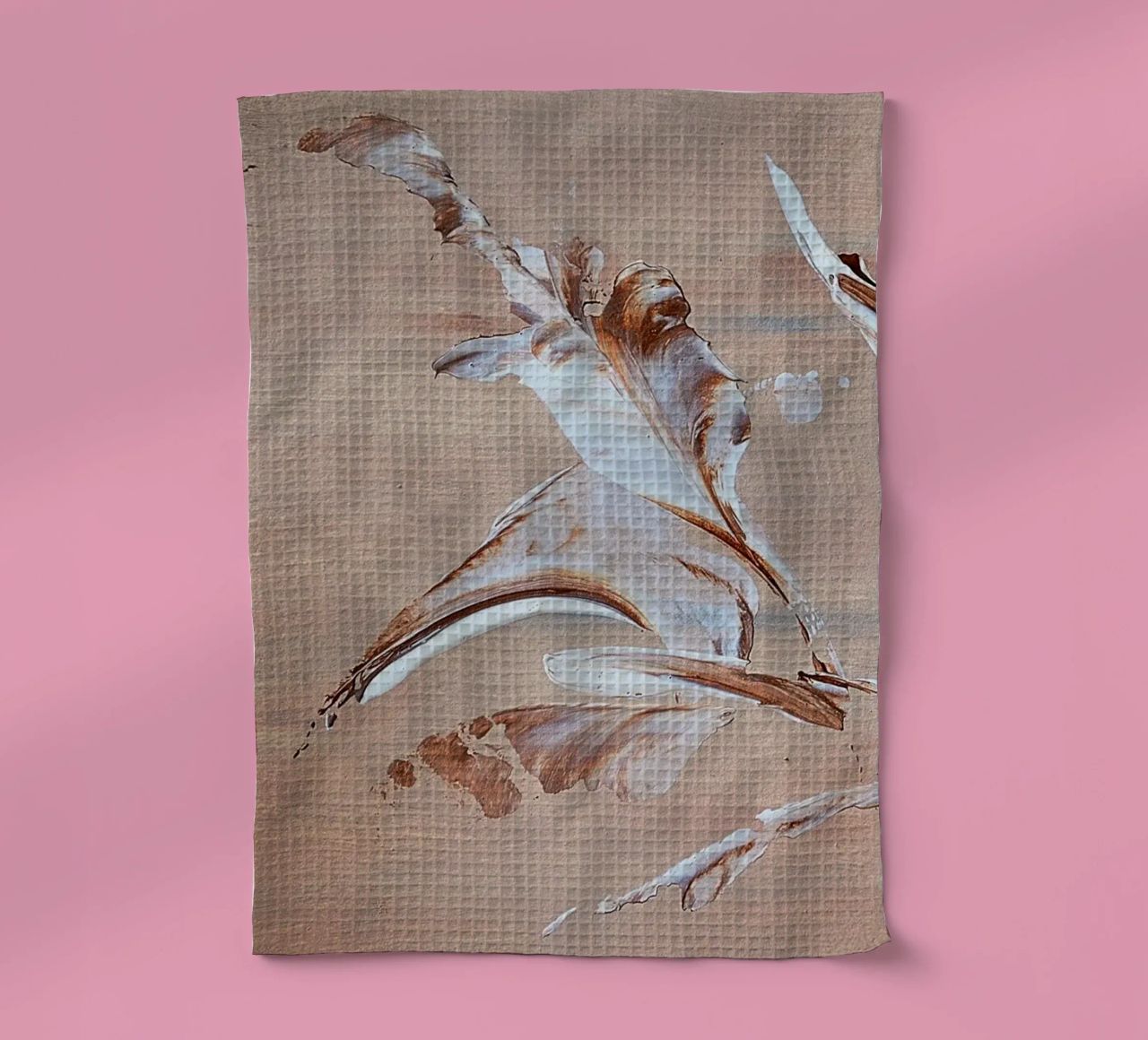 MESSAGE FROM THE HEART 29 canovaccio da cucina da Thierry Vobmann Abstract painting