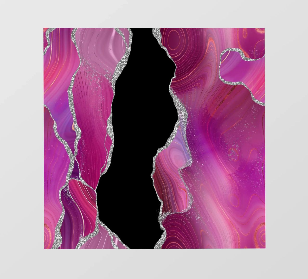 Agata Magenta e Argento Texture 01 pellicola backlit da Gemstone Textures