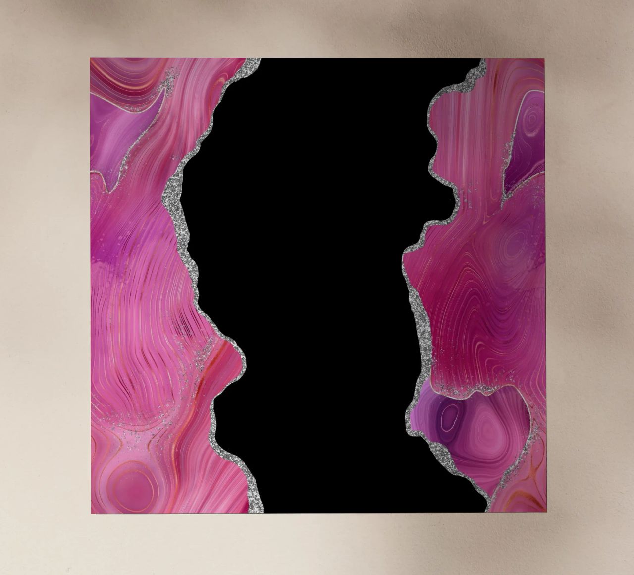 Agata Magenta e Argento Texture 02 pellicola backlit da Gemstone Textures