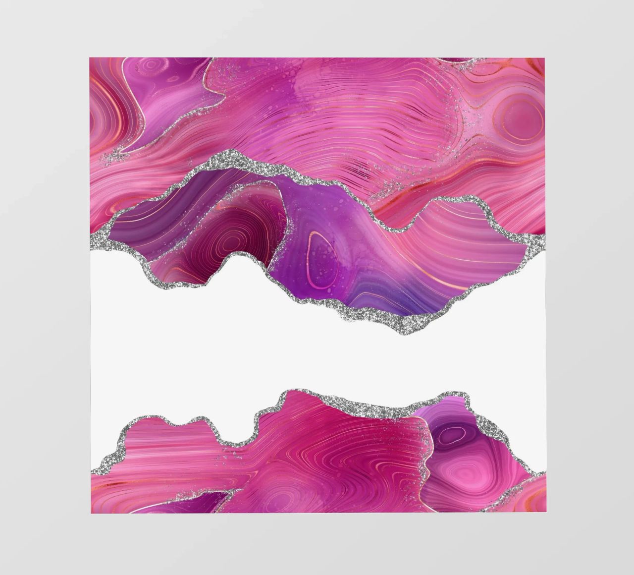 Agata Magenta e Argento Texture 07 pellicola backlit da Gemstone Textures