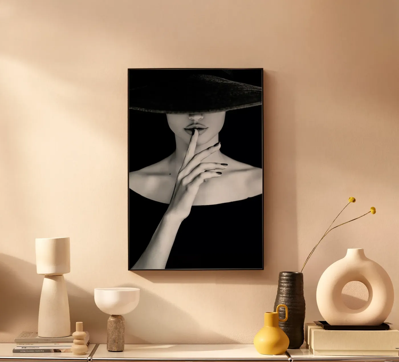 Shh Acryl-Glas von Runway Collective