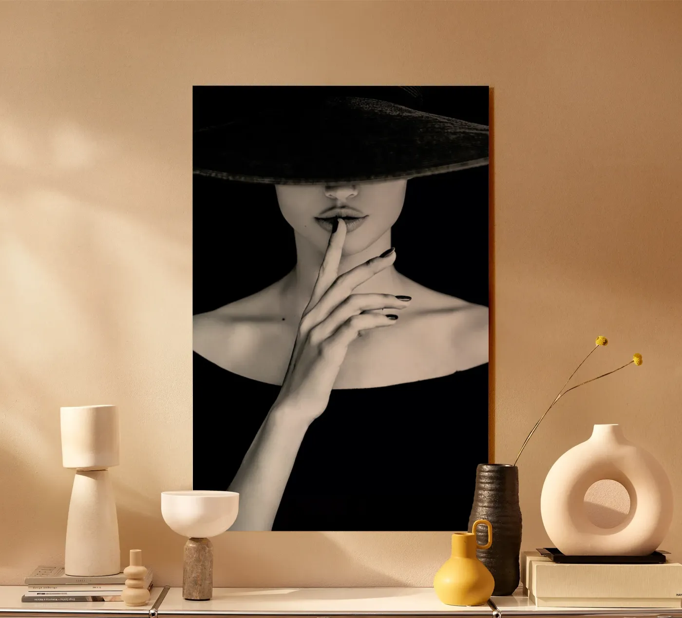 Shh Acryl-Glas von Runway Collective