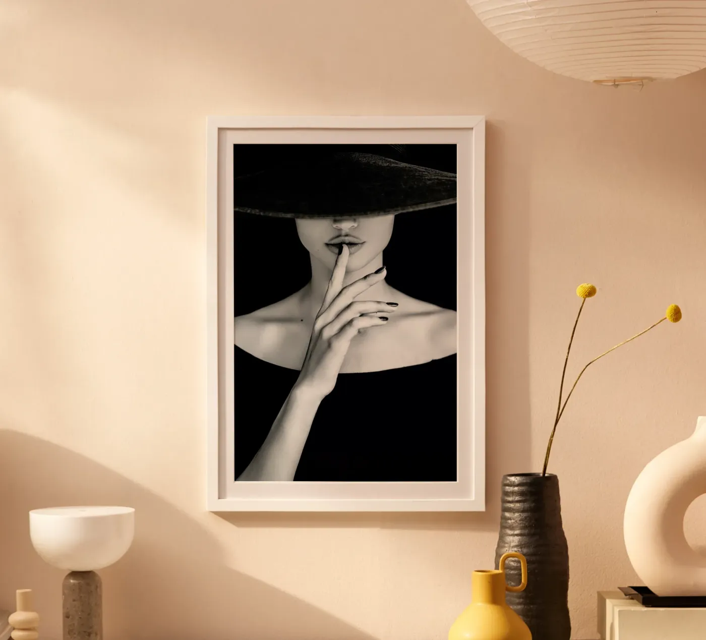 Shh poster by Runway Collective