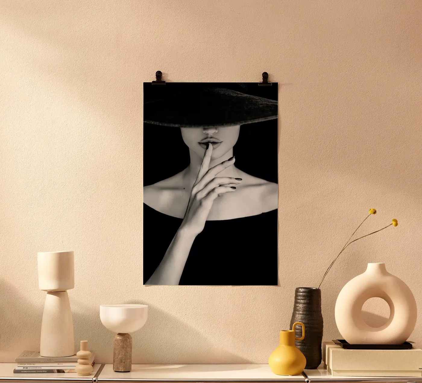 Shh poster by Runway Collective