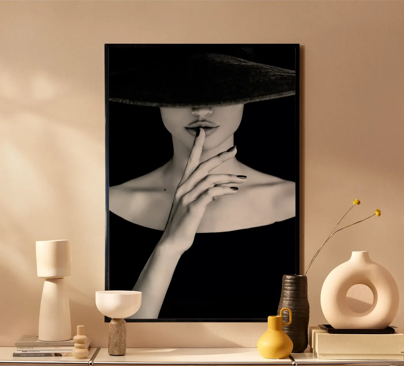 Shh poster by Runway Collective