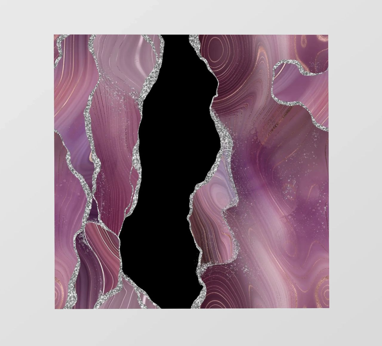 Texture agata malva e argento 01 telo in pvc da Gemstone Textures