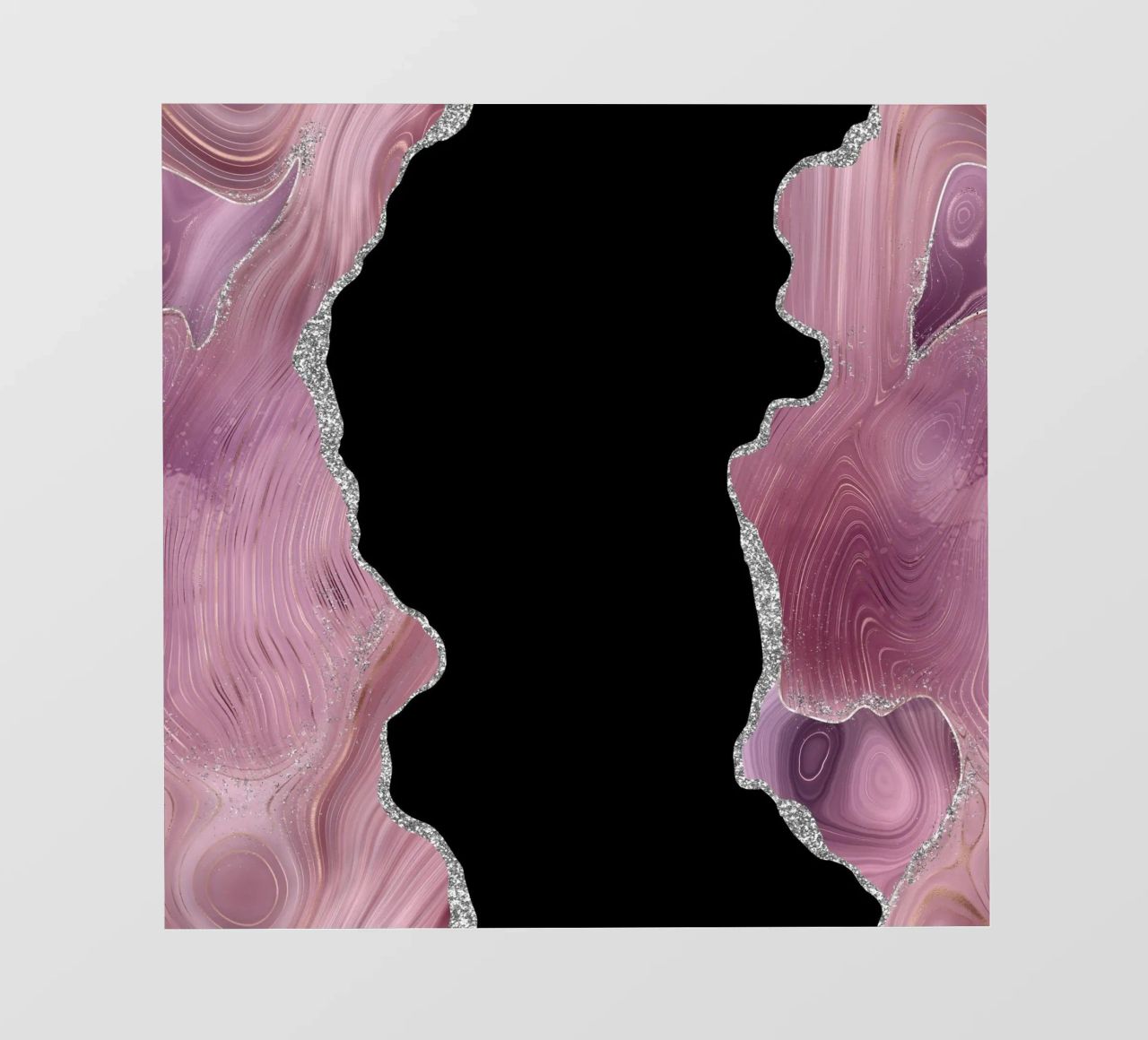 Texture Agata malva e argento 02 telo in pvc da Gemstone Textures