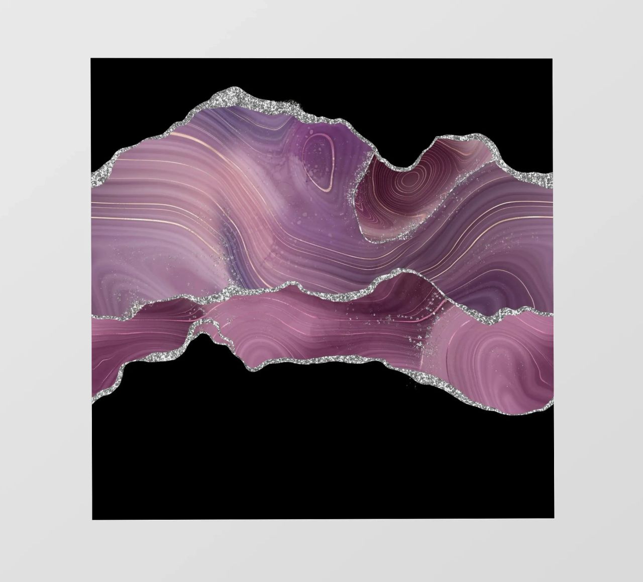 Texture agata malva e argento 04 pellicola backlit da Gemstone Textures