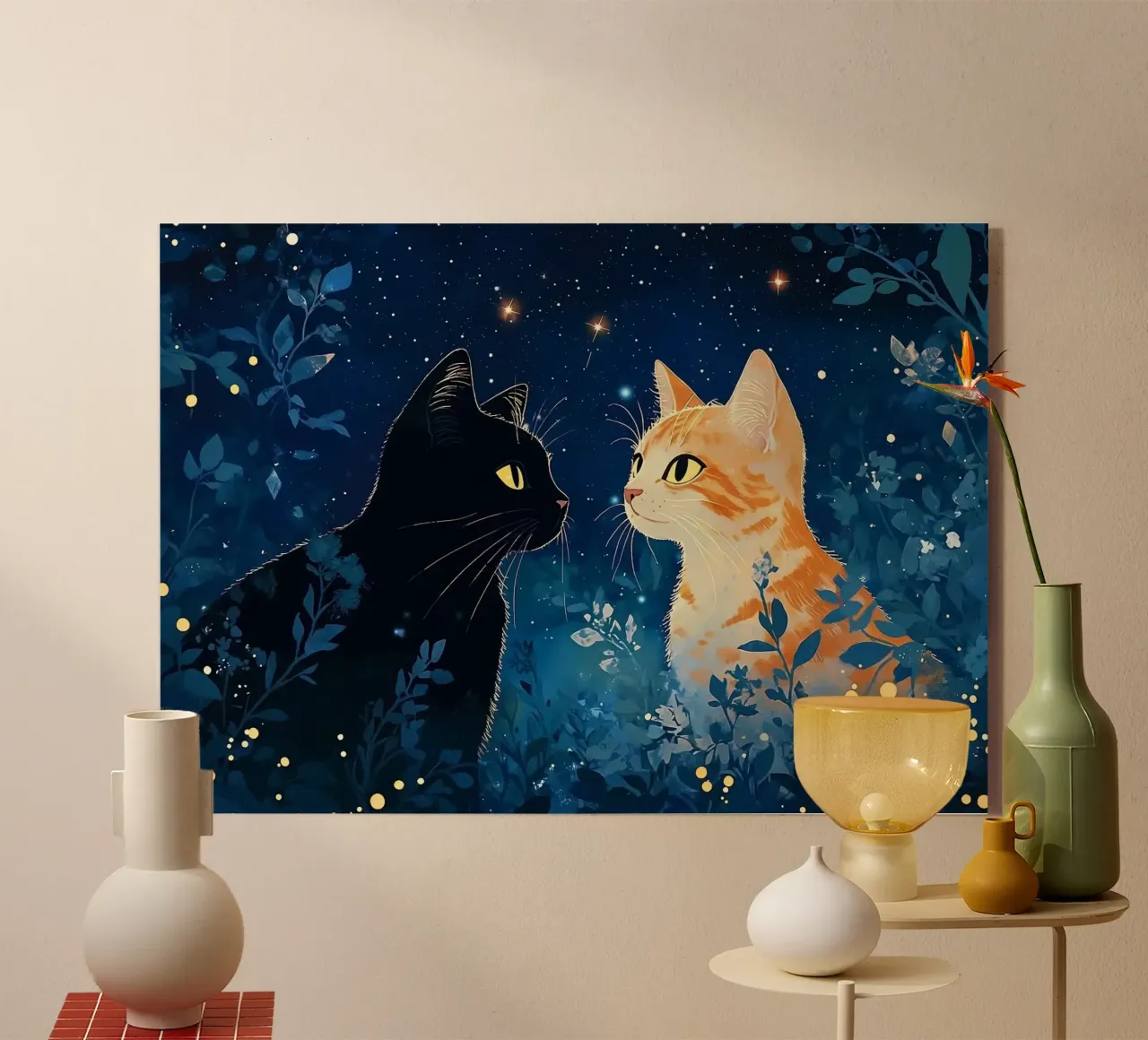 gatti plexiglass da Abstract Botanical Art