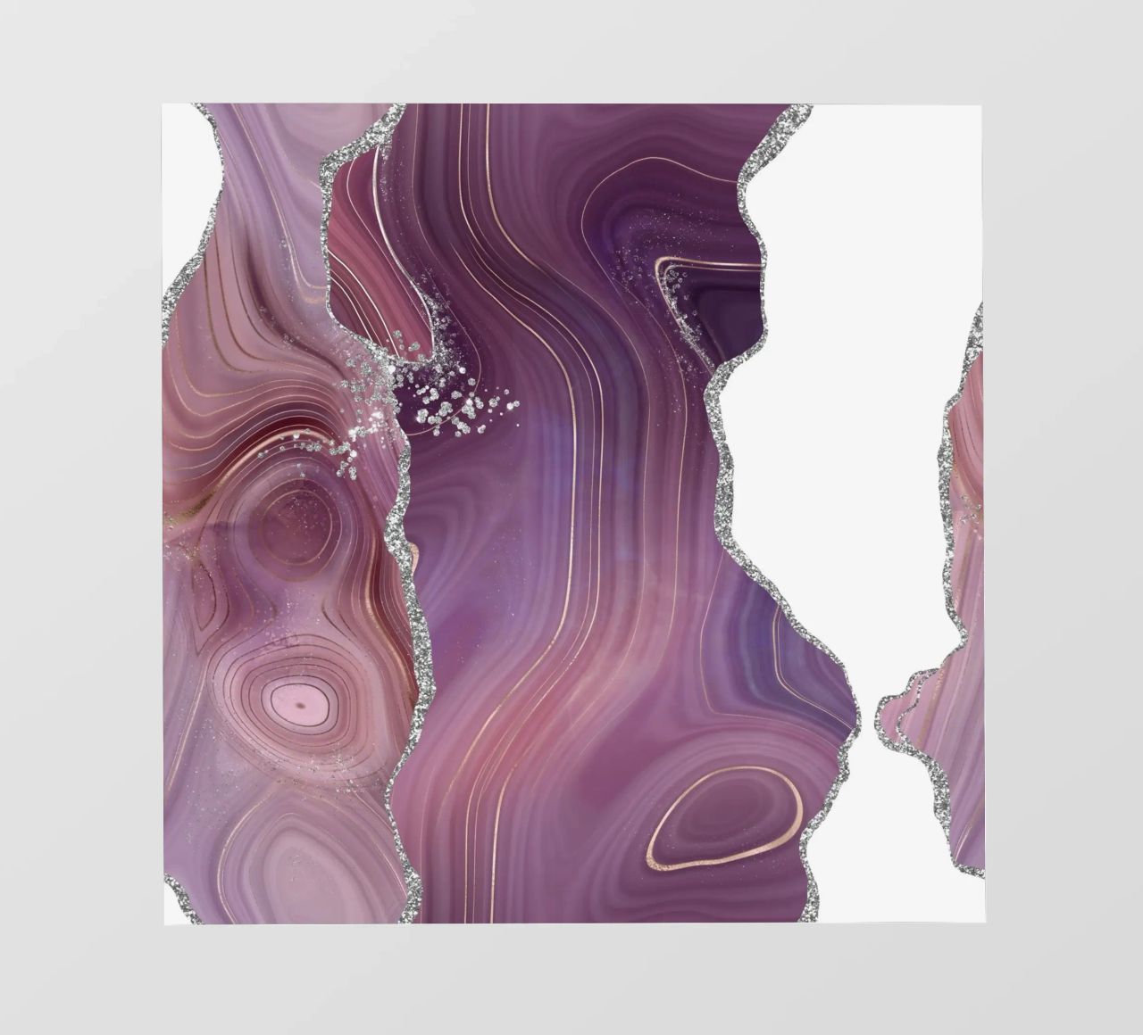 Agata malva e argento Texture 05 telo in pvc da Gemstone Textures