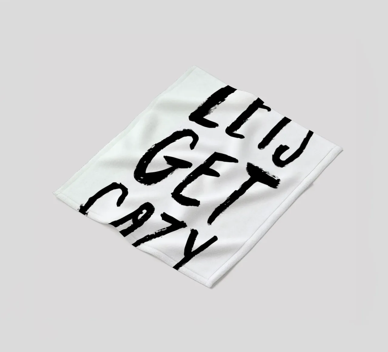 Lets Get Cozy fleecedeken van Dead Language