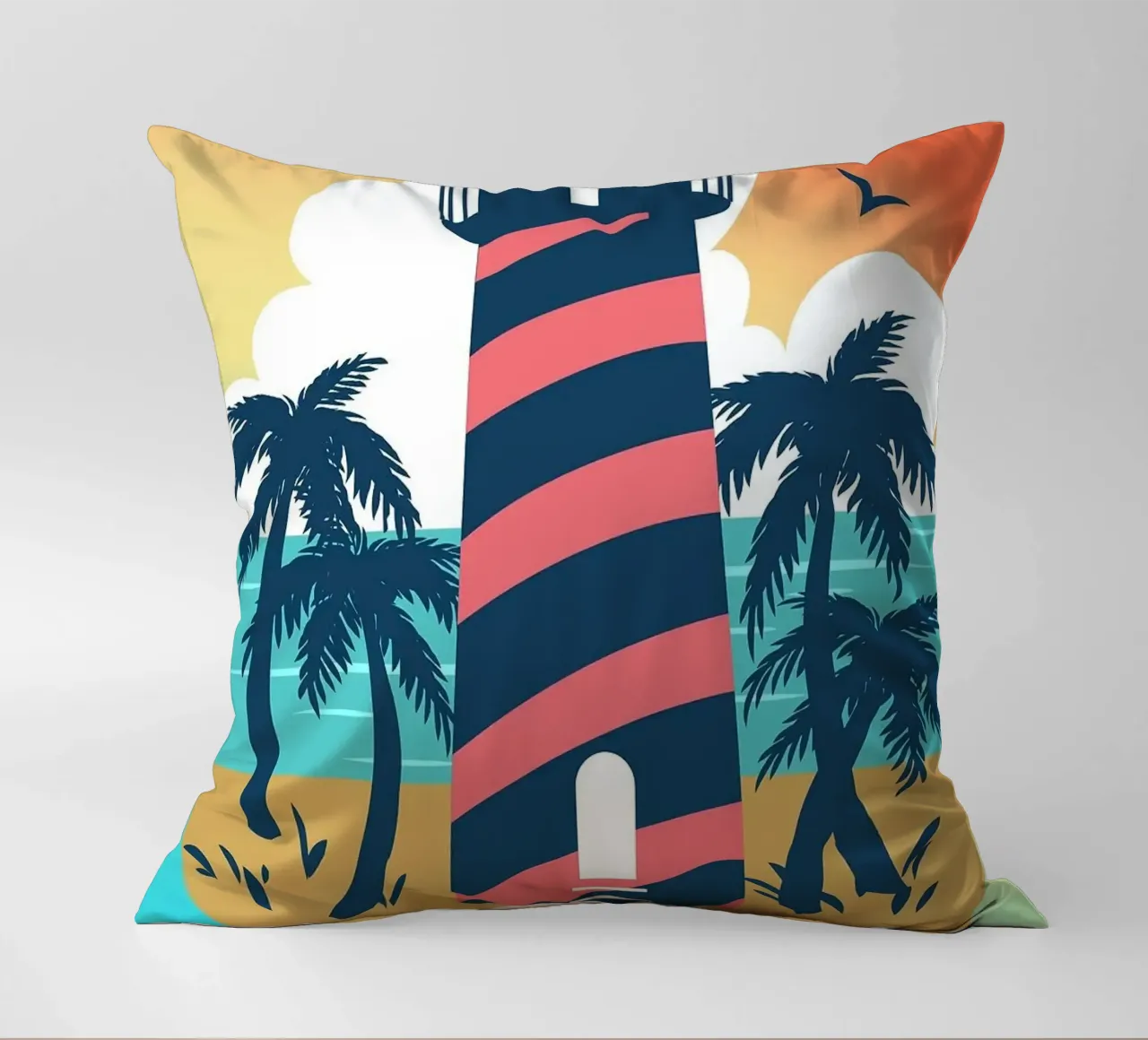 faro cuscino da Abstract Botanical Art