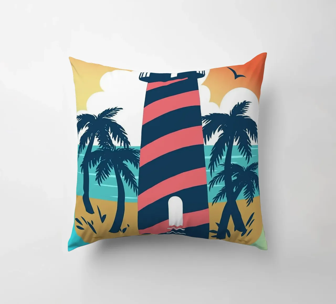 faro cuscino da Abstract Botanical Art