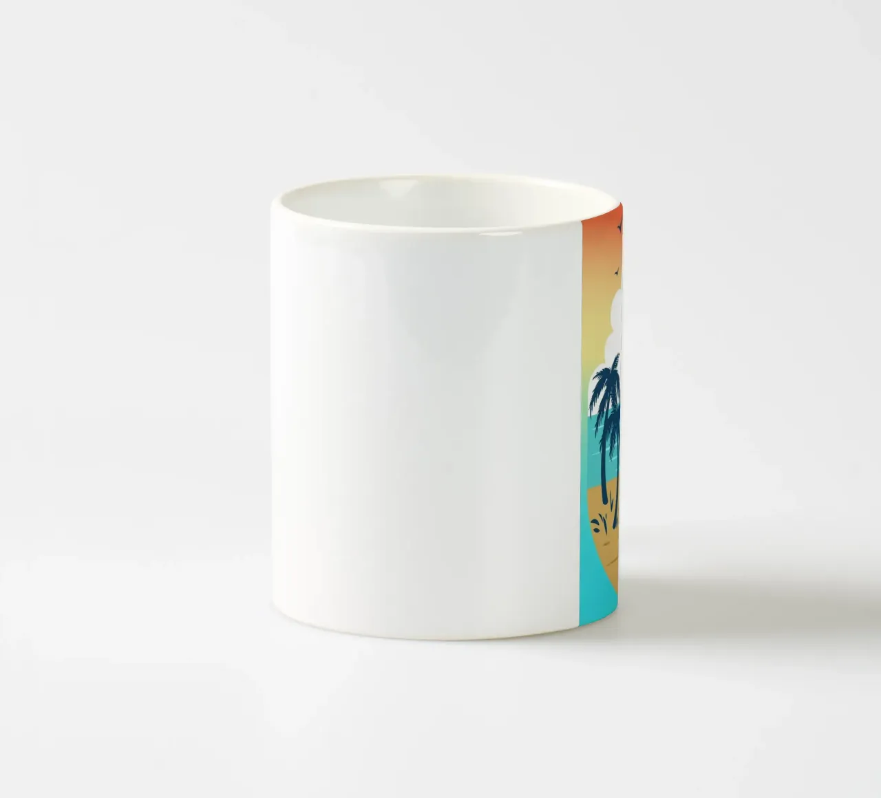 faro tazza in ceramica da Abstract Botanical Art