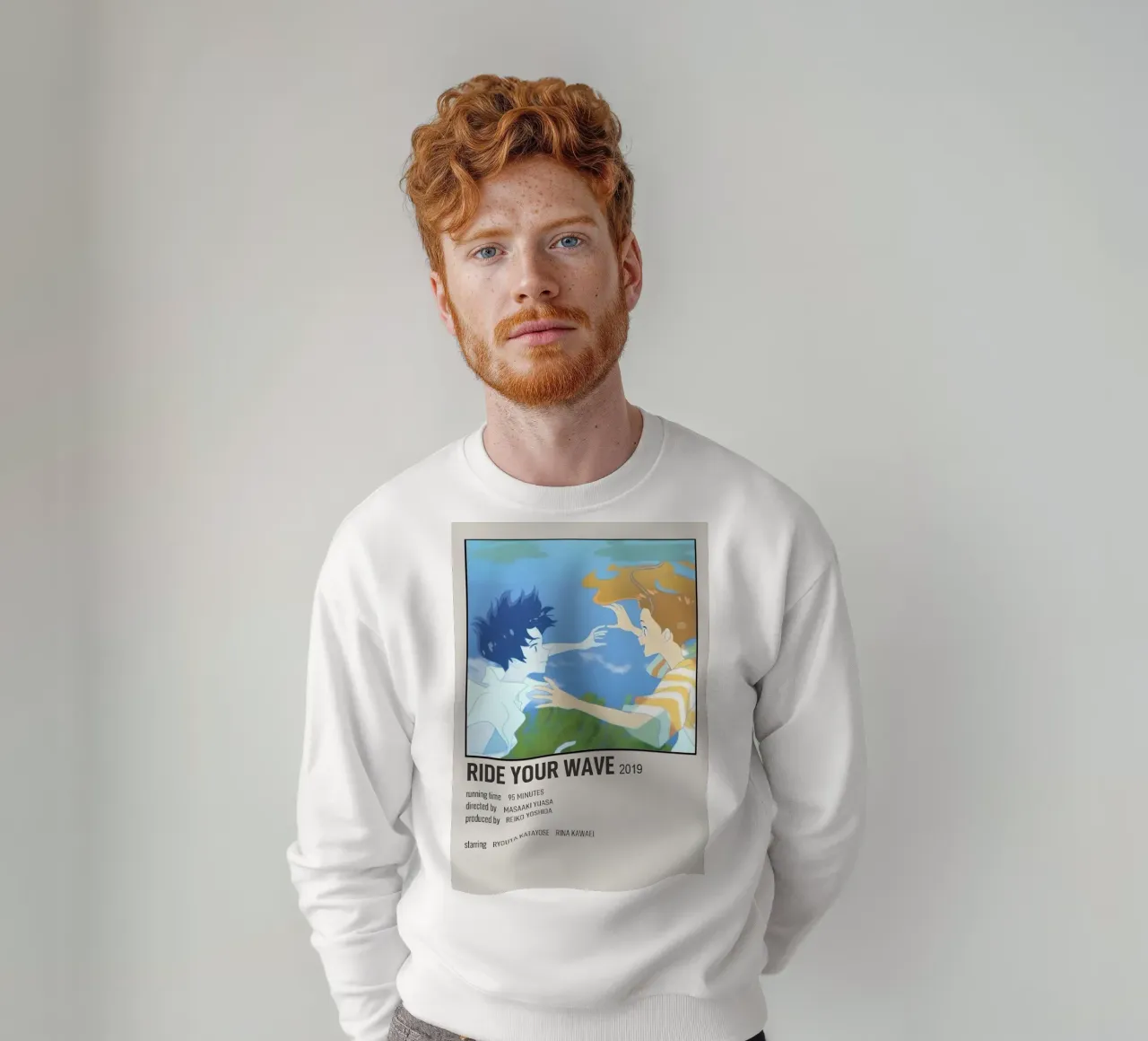 RIDE YOUR WAVE 2019 felpa da Totoya