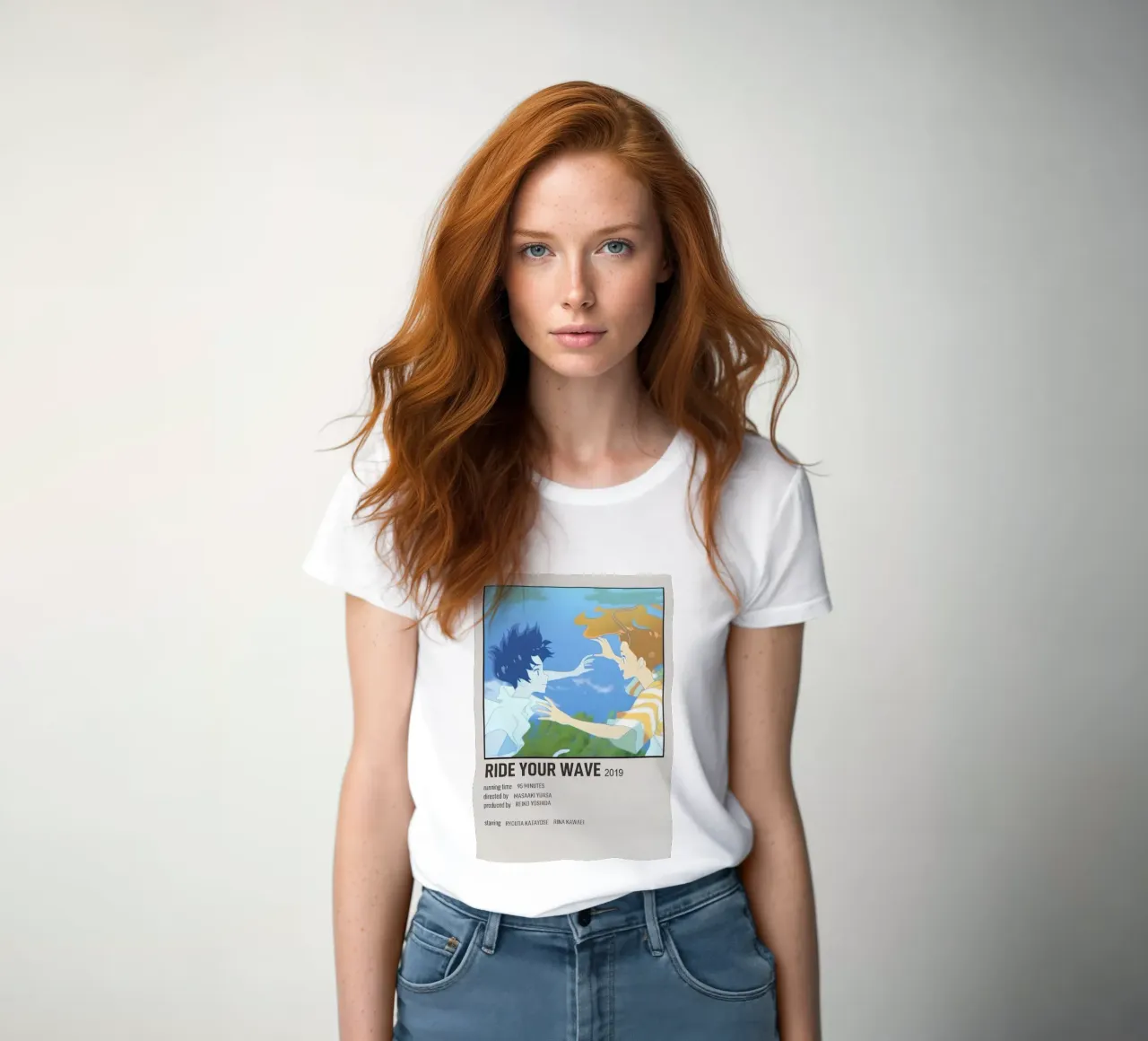 RIDE YOUR WAVE 2019 women's fitted t-shirt by Totoya