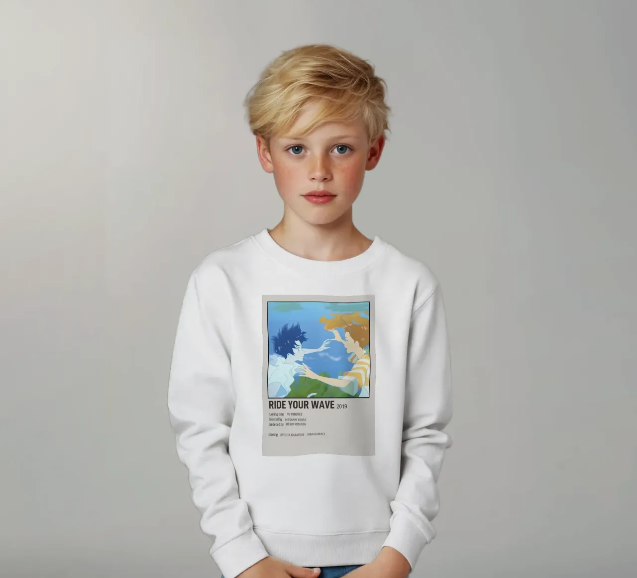 RIDE YOUR WAVE 2019 kids sweatshirt by Totoya