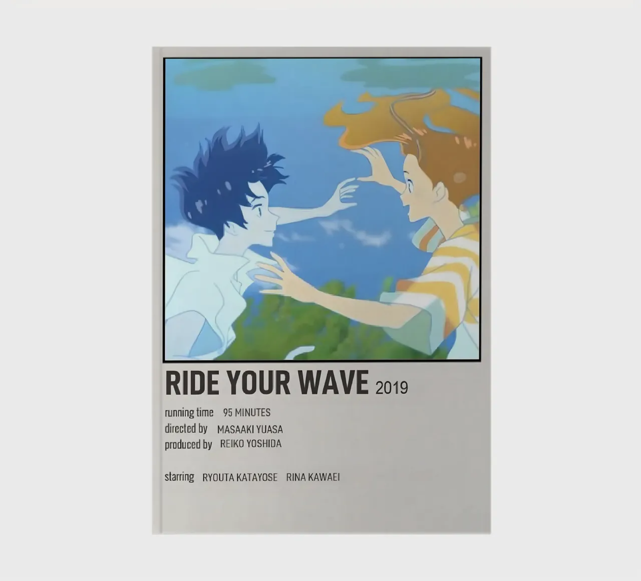 RIDE YOUR WAVE 2019 notebook by Totoya