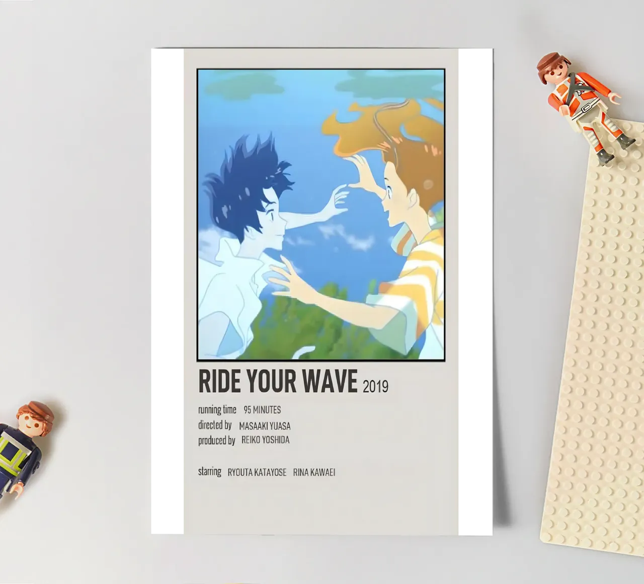 RIDE YOUR WAVE 2019 sticker sheet by Totoya