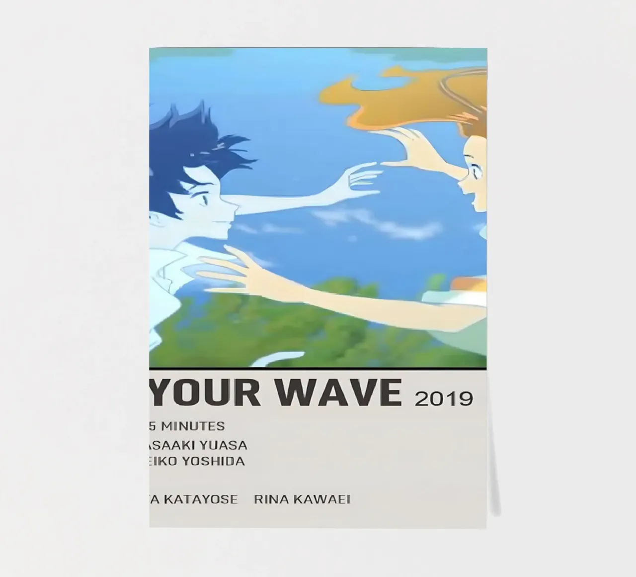 RIDE YOUR WAVE 2019 sticker sheet by Totoya
