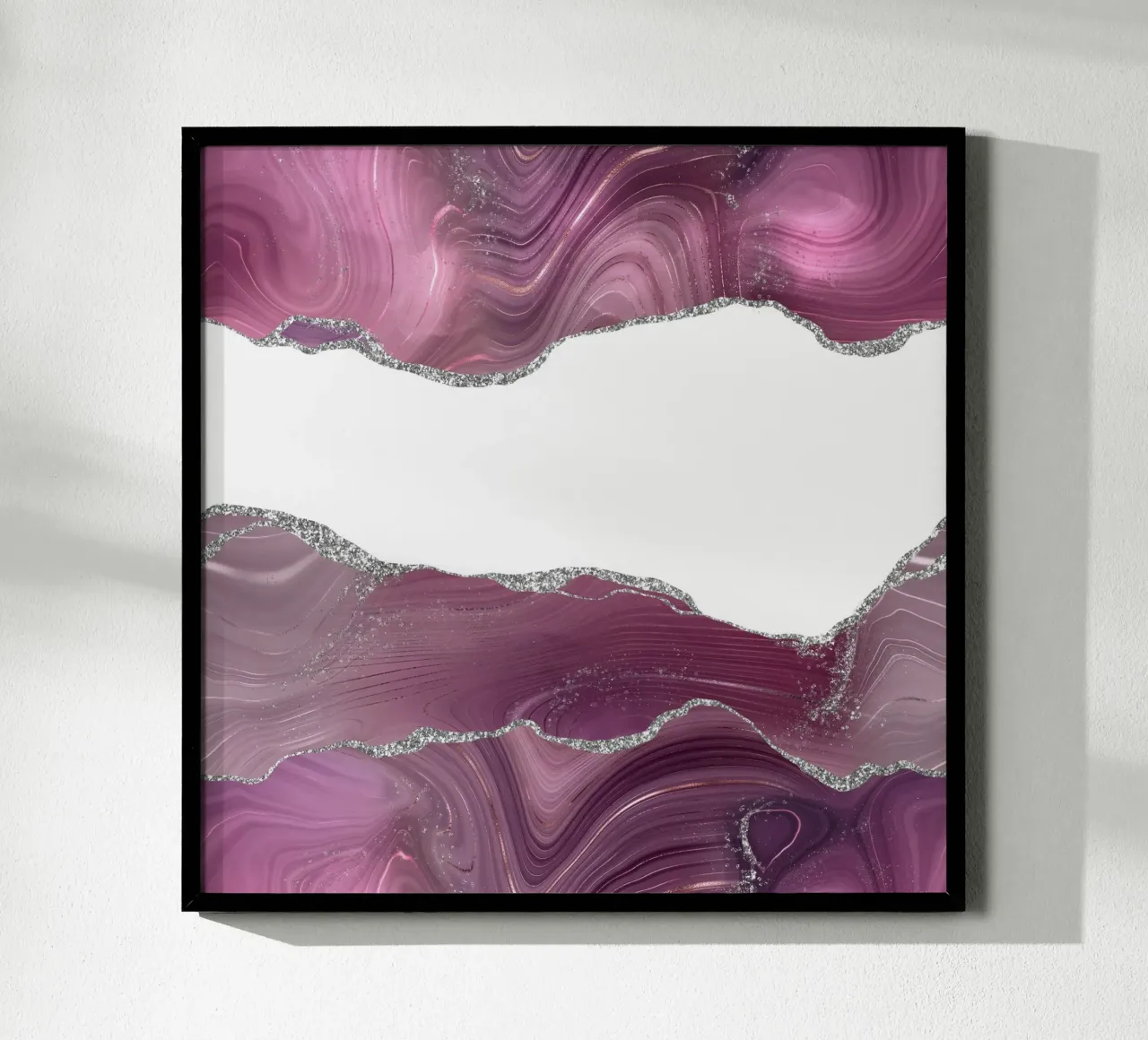 Texture Agate Mauve & Argent 08 hahnemühle de Gemstone Textures