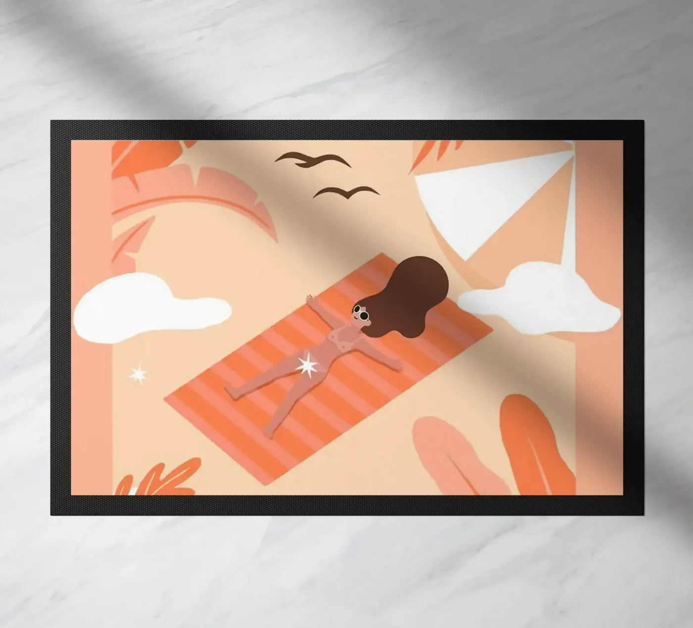 tanning paillasson de Abstract Botanical Art