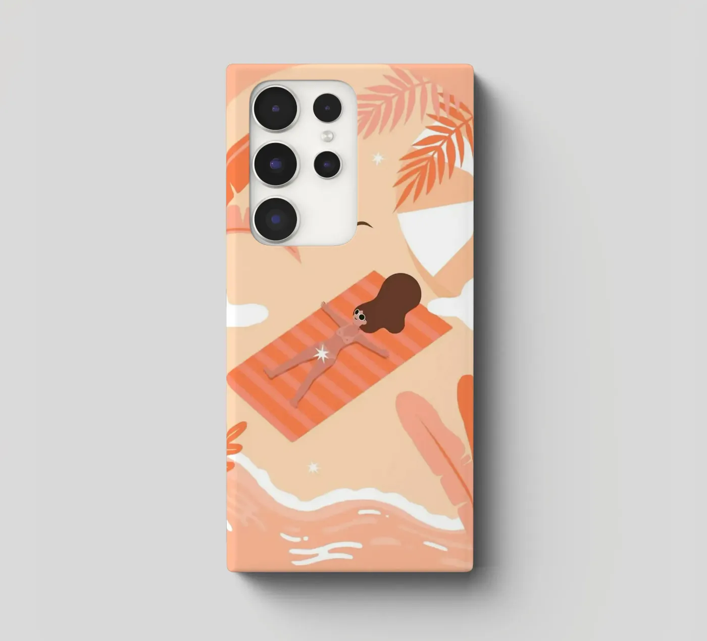 tanning coque samsung de Abstract Botanical Art