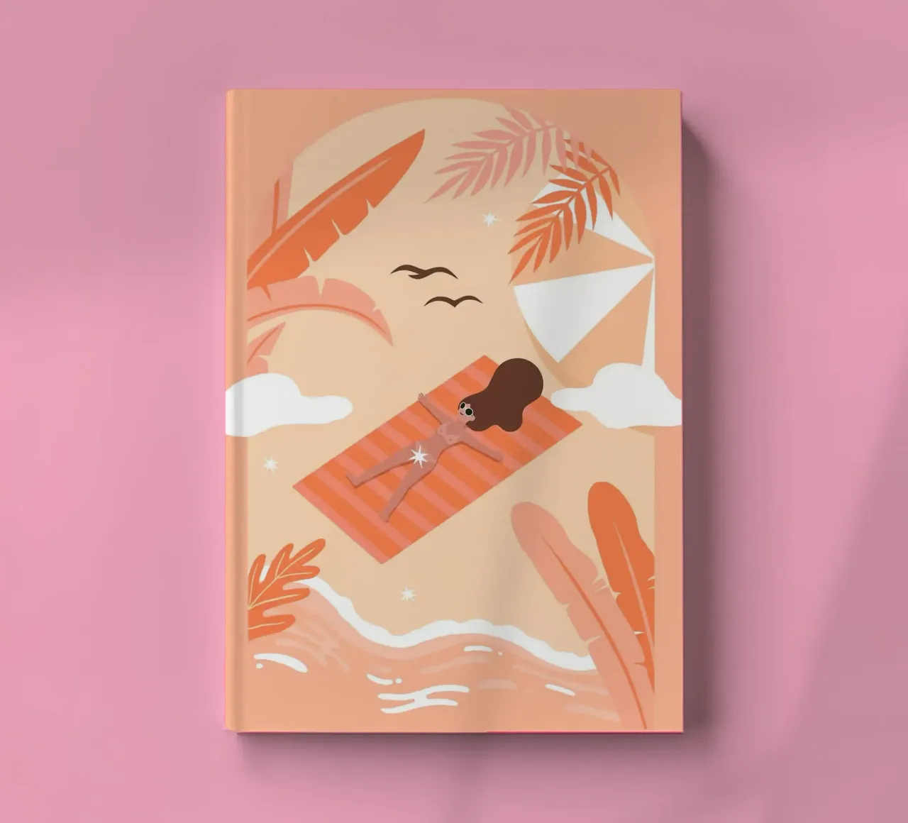 tanning notebook by Abstract Botanical Art