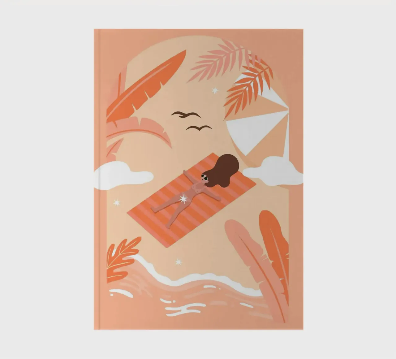 tanning notebook by Abstract Botanical Art