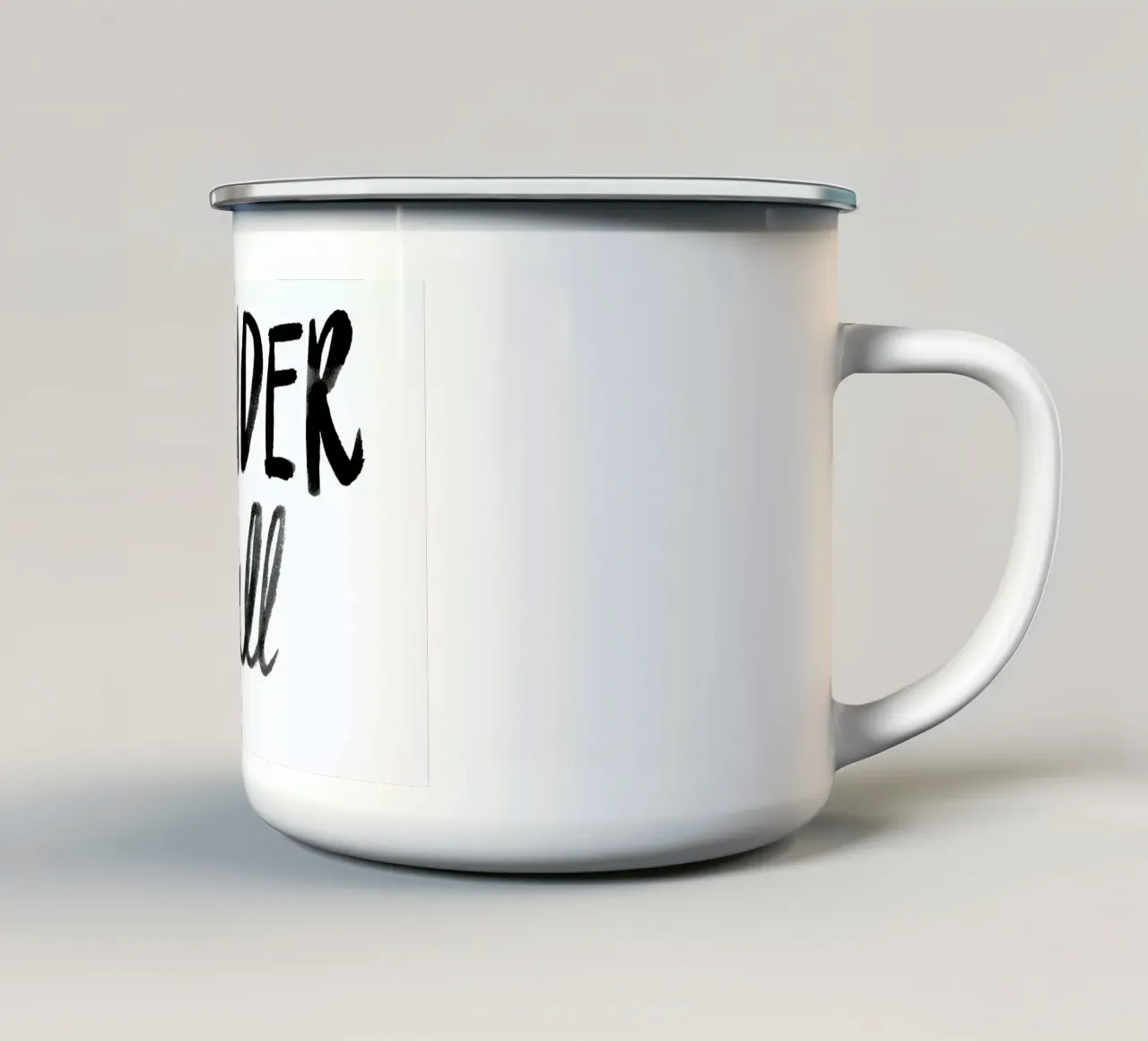 Wonder Full tazza in smalto da Dead Language