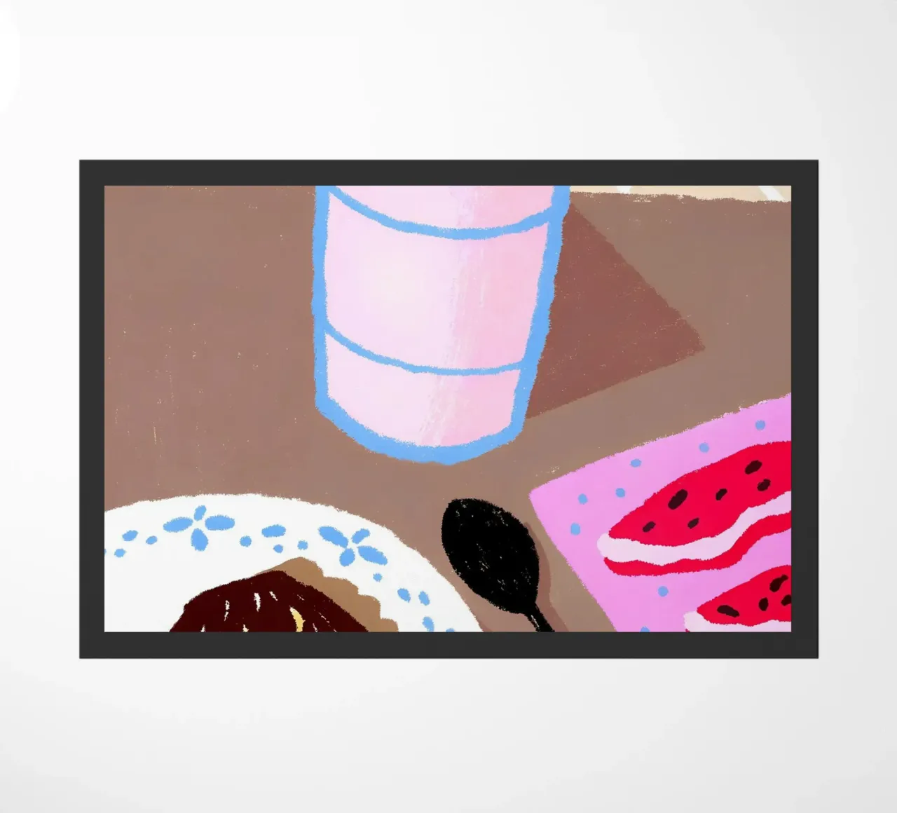 Latte e cibo zerbino da PERSONAL TOUCH