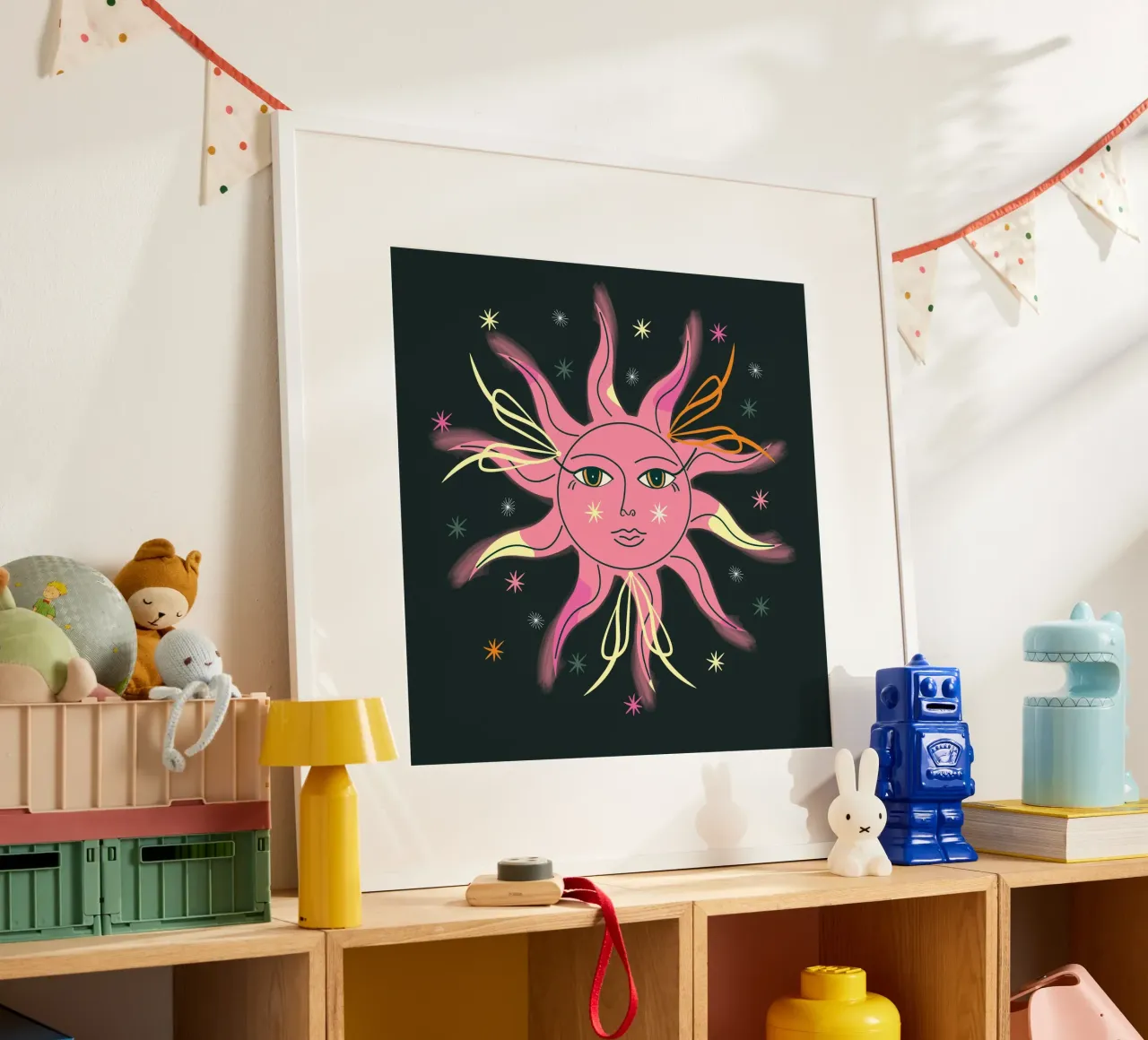 Sunny Sun Hahnemühle von Silvie Illustration