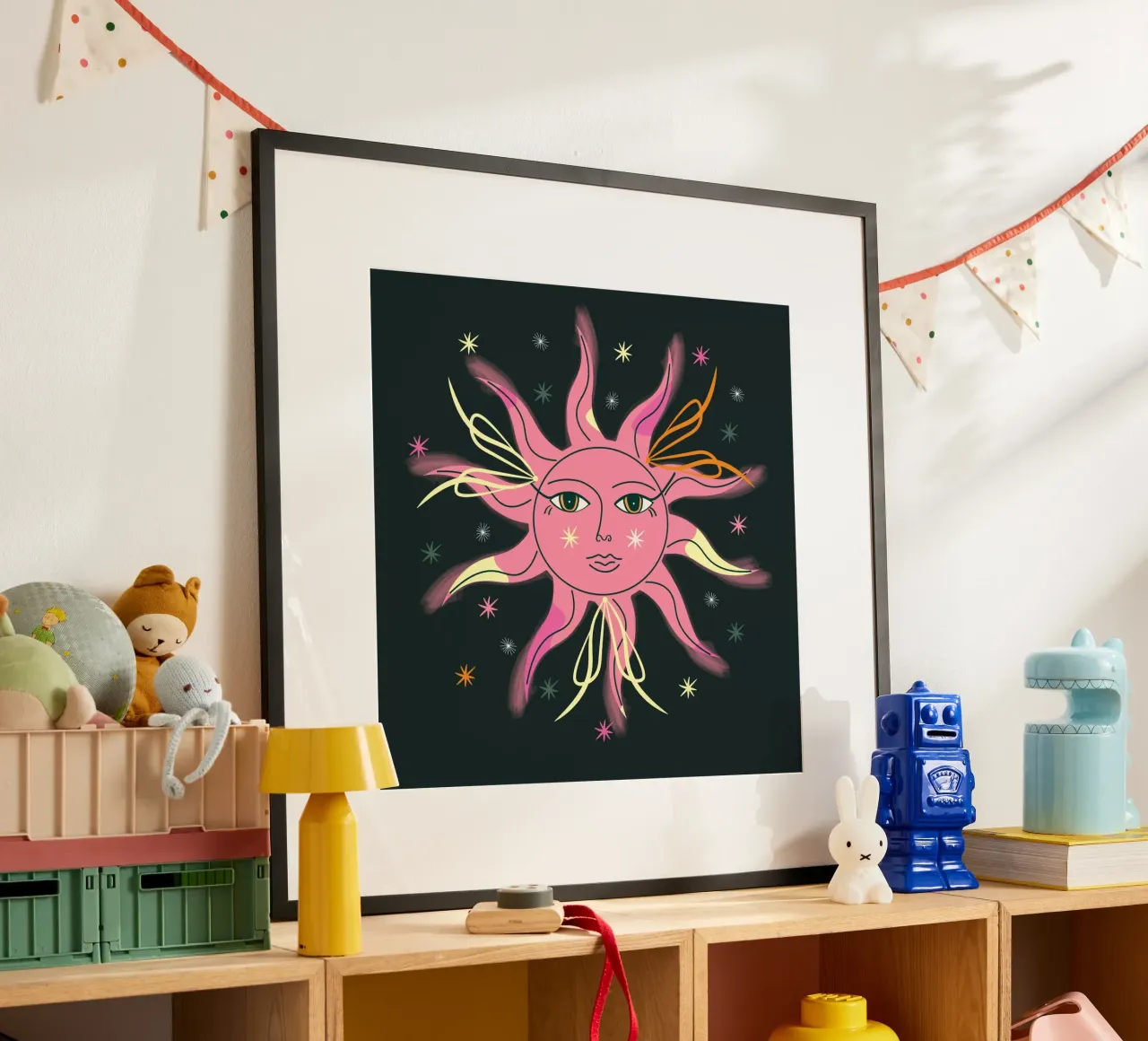 Sunny Sun Hahnemühle von Silvie Illustration