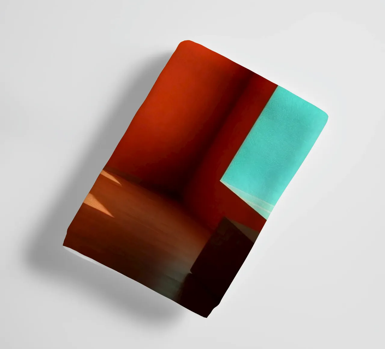 sunlight creating patterns in an artistically designed room towel by DesignDoodle