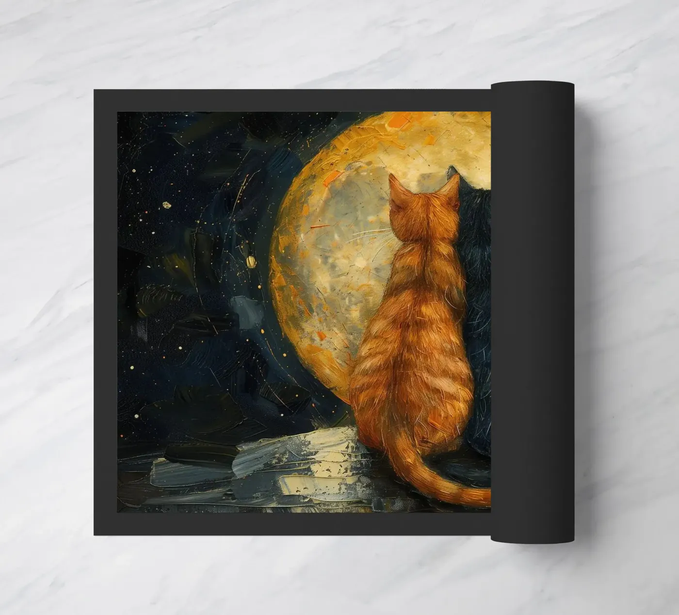 gatti zerbino da Abstract Botanical Art