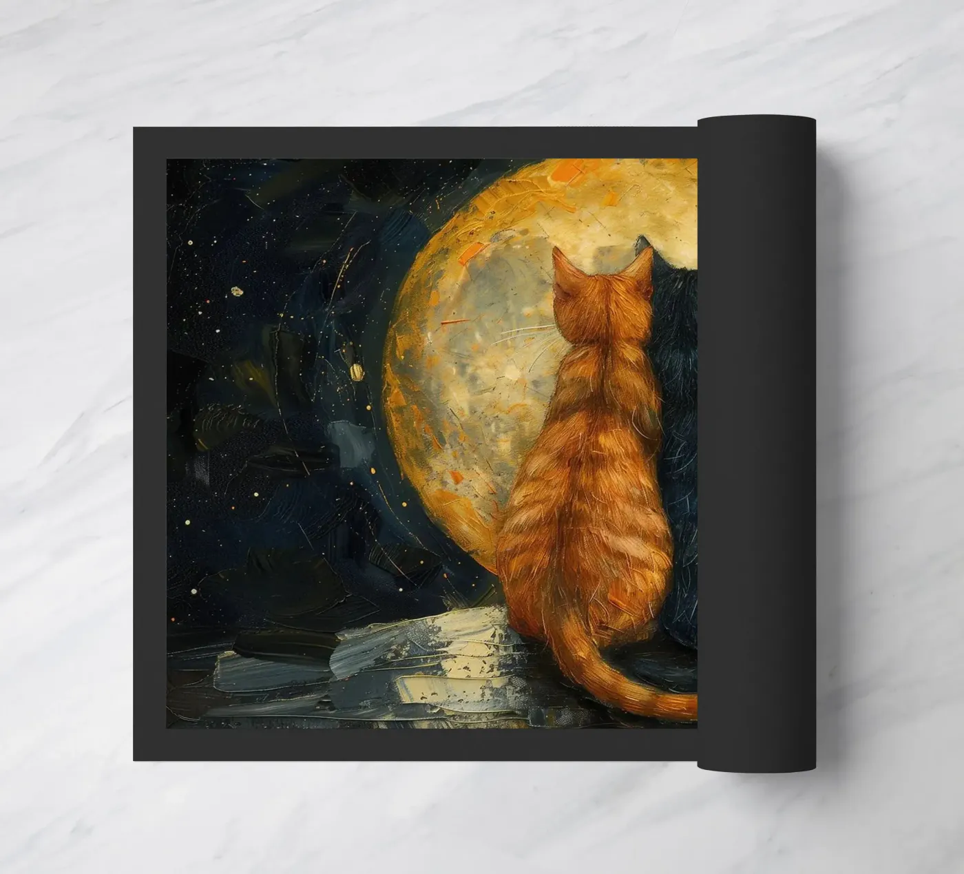 gatti zerbino da Abstract Botanical Art