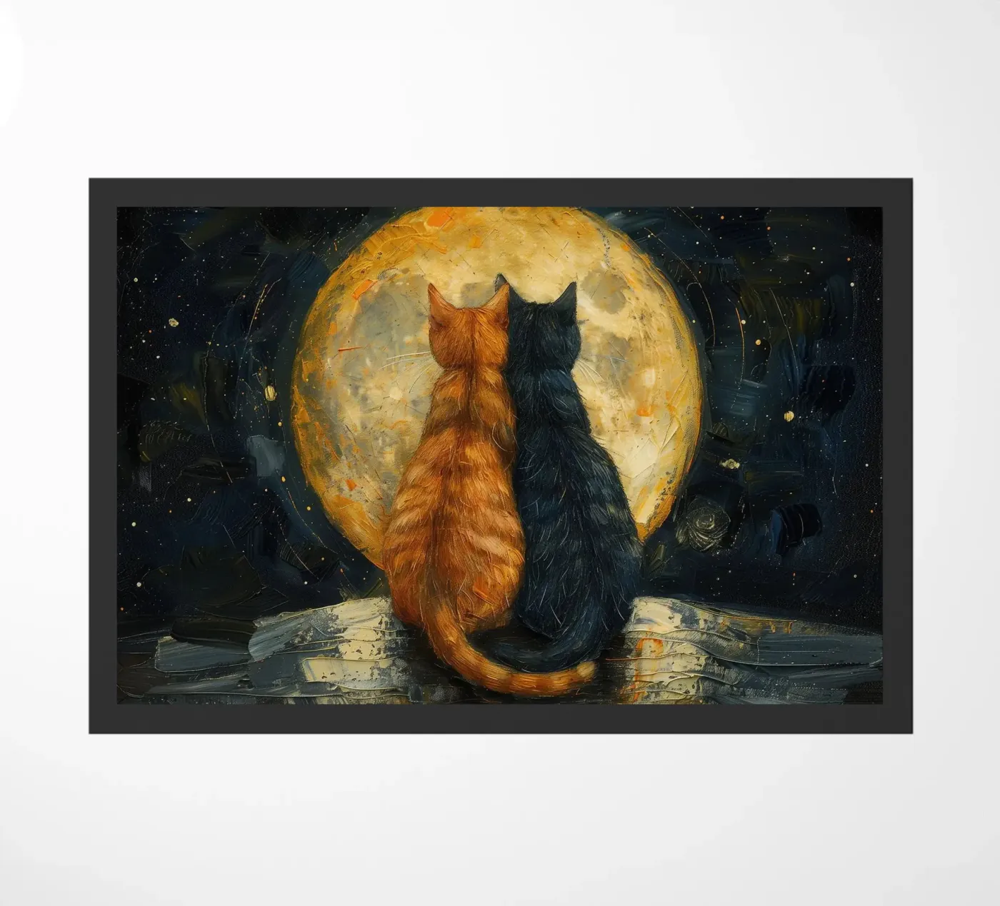 gatti zerbino da Abstract Botanical Art