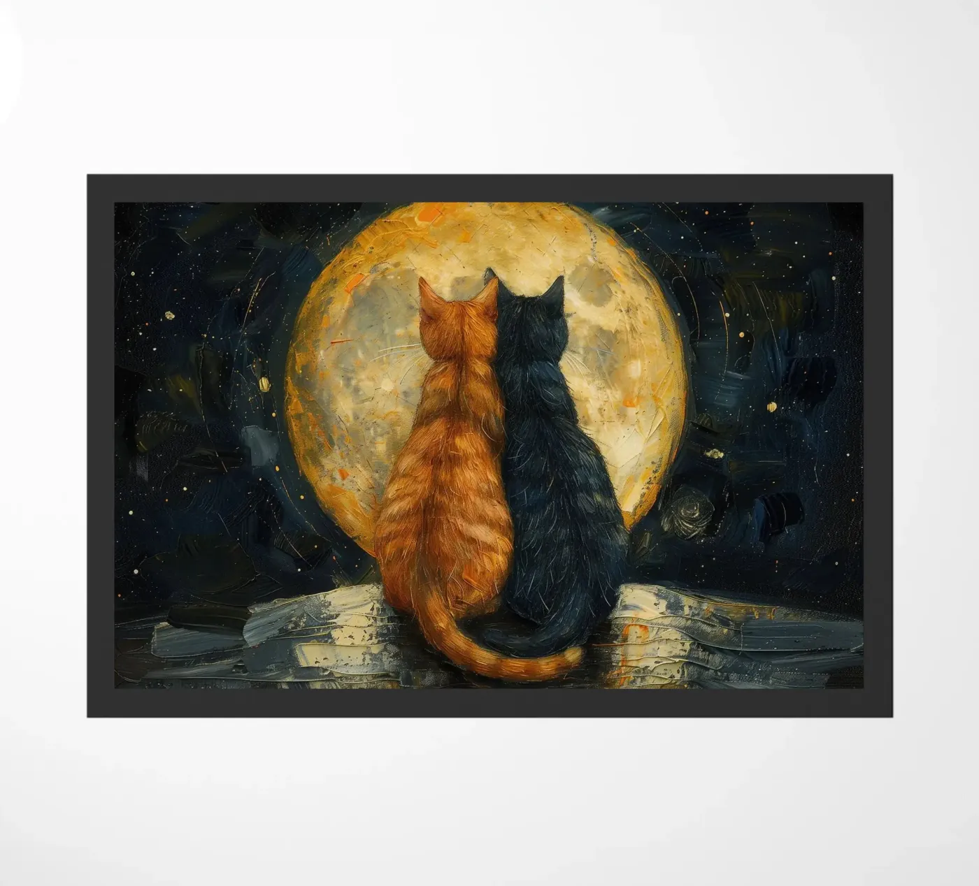gatti zerbino da Abstract Botanical Art
