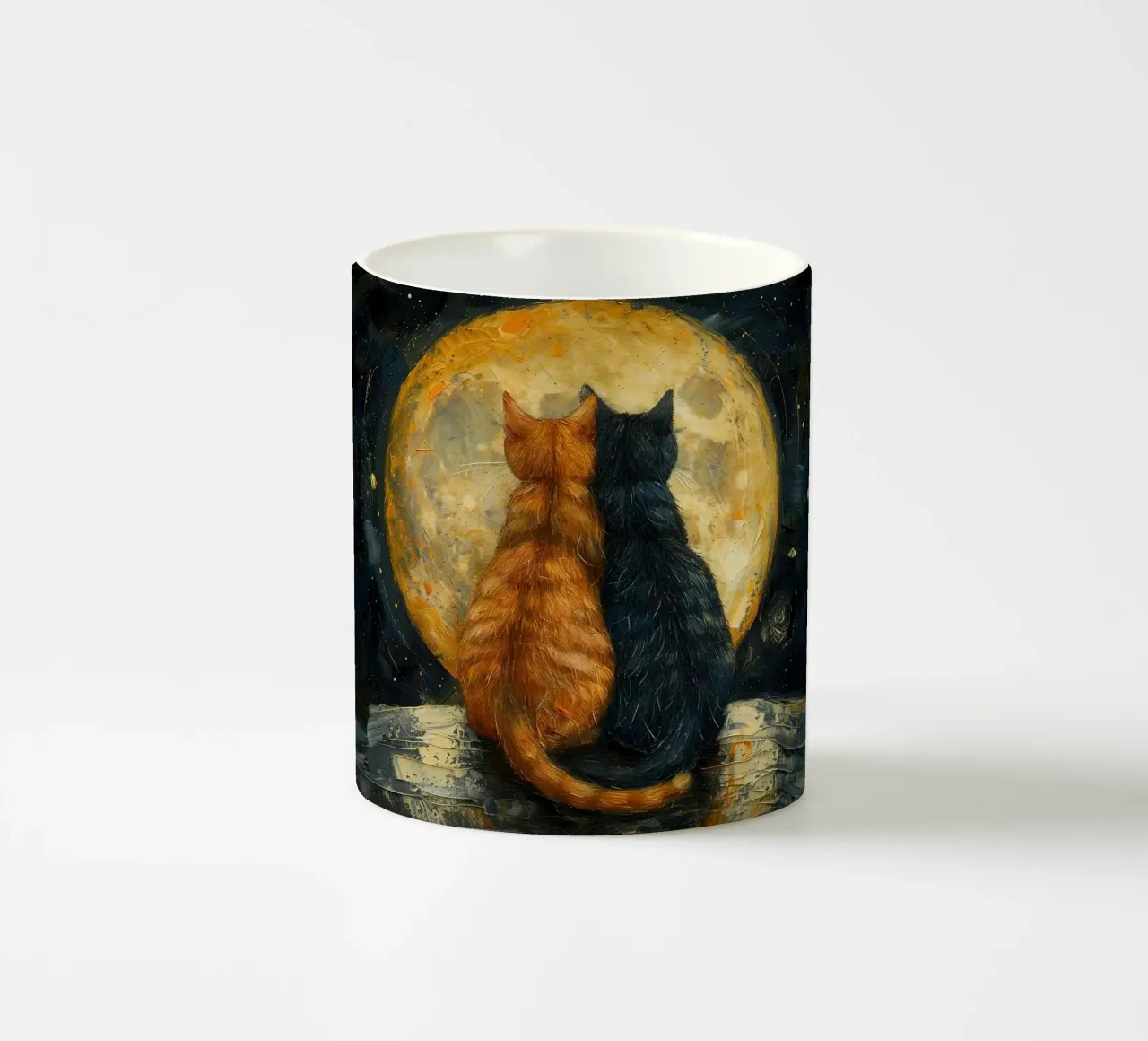 gatti tazza in ceramica da Abstract Botanical Art