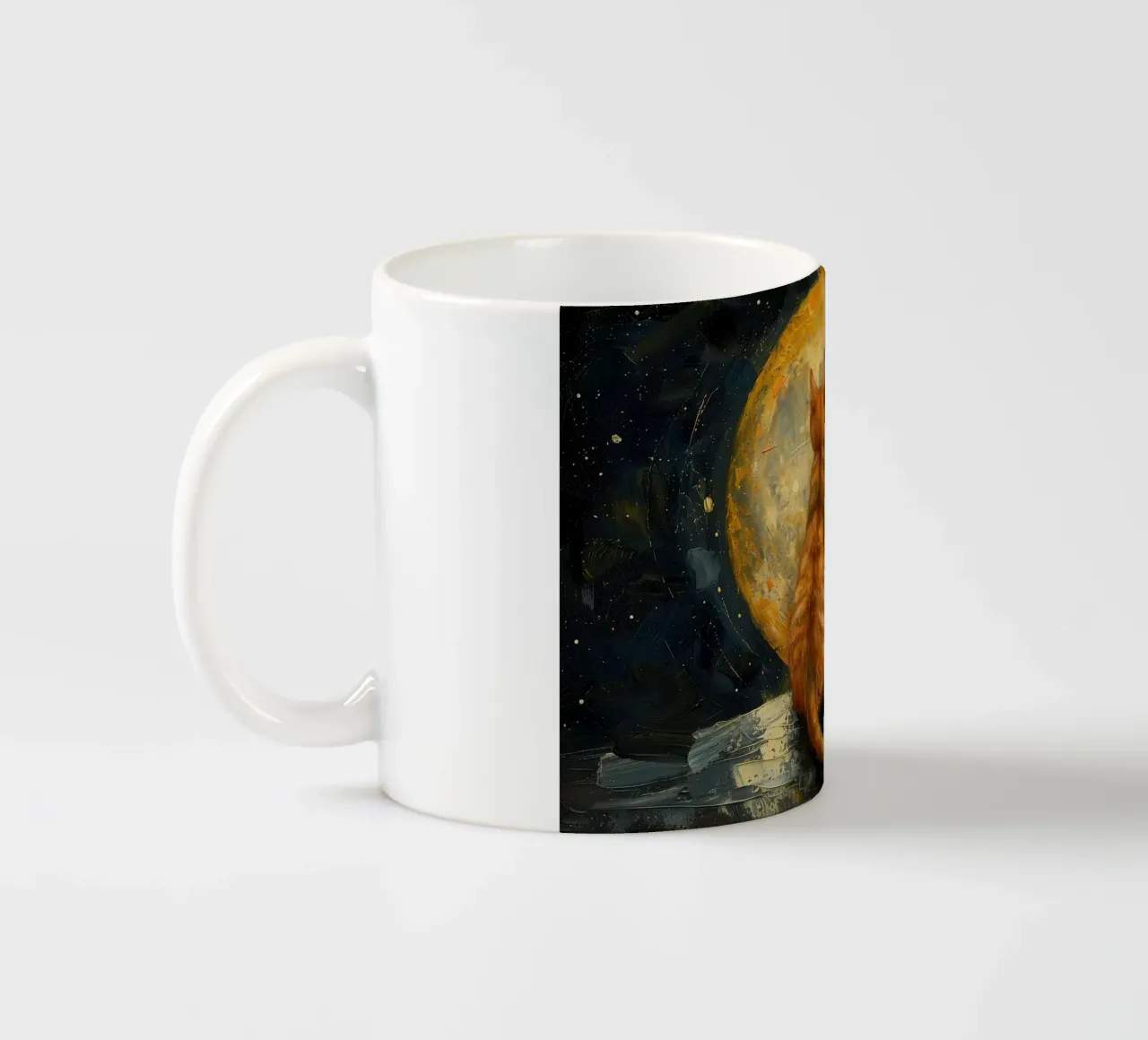gatti tazza in ceramica da Abstract Botanical Art