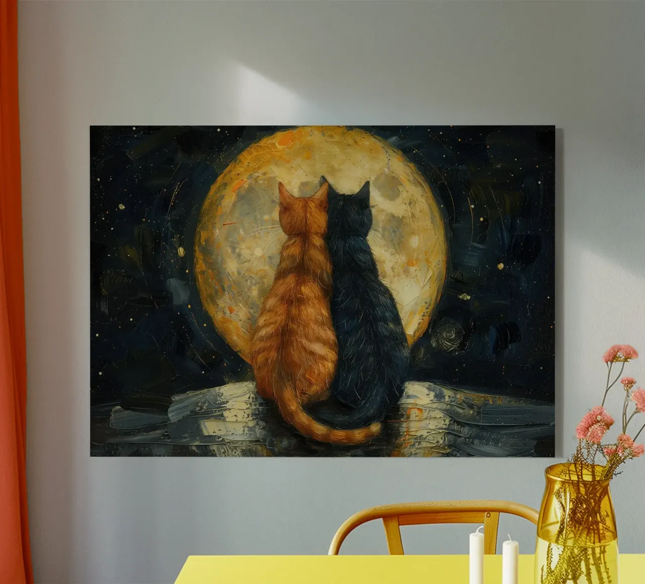 gatti plexiglass da Abstract Botanical Art