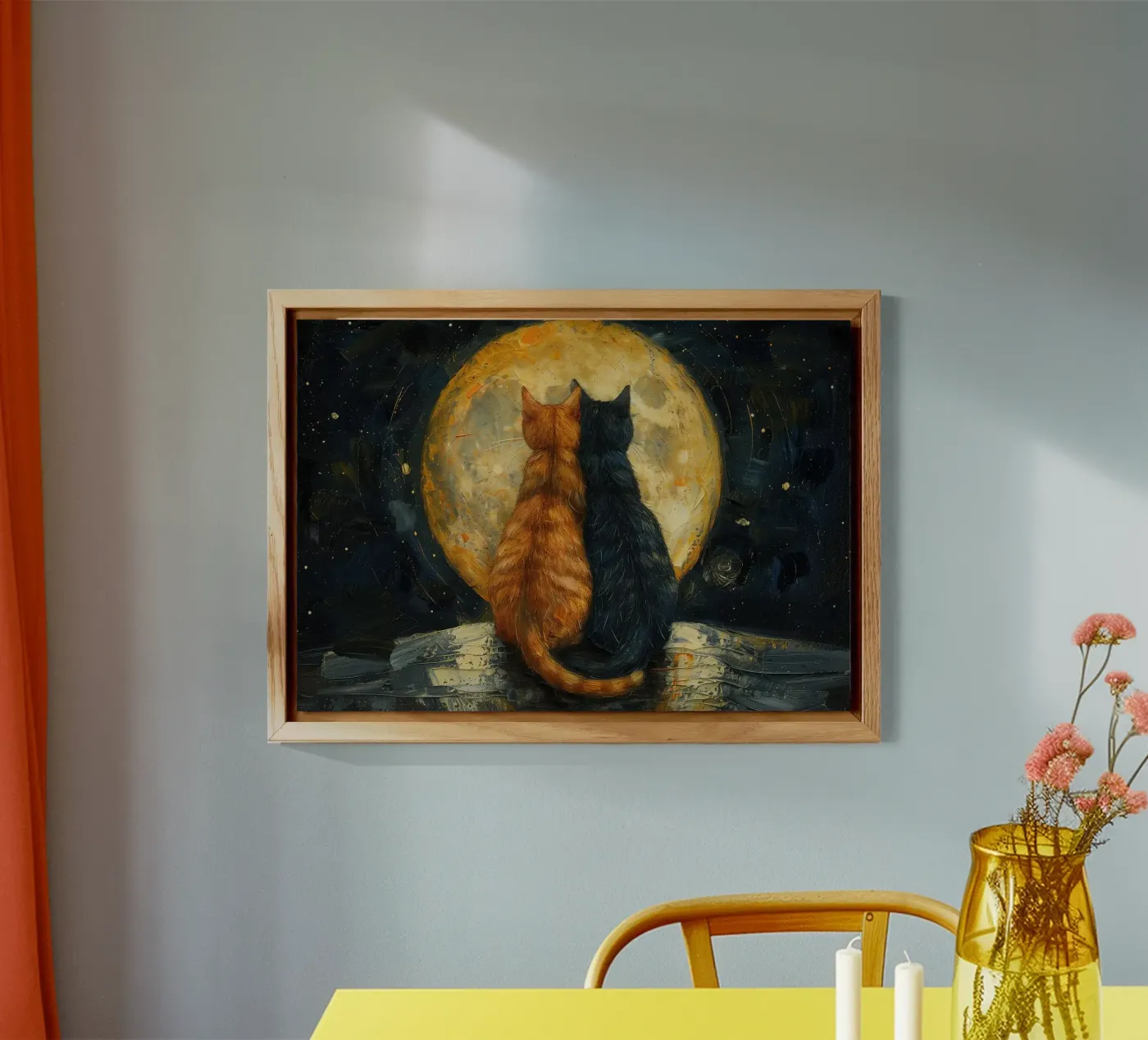 cats forex plate by Abstract Botanical Art