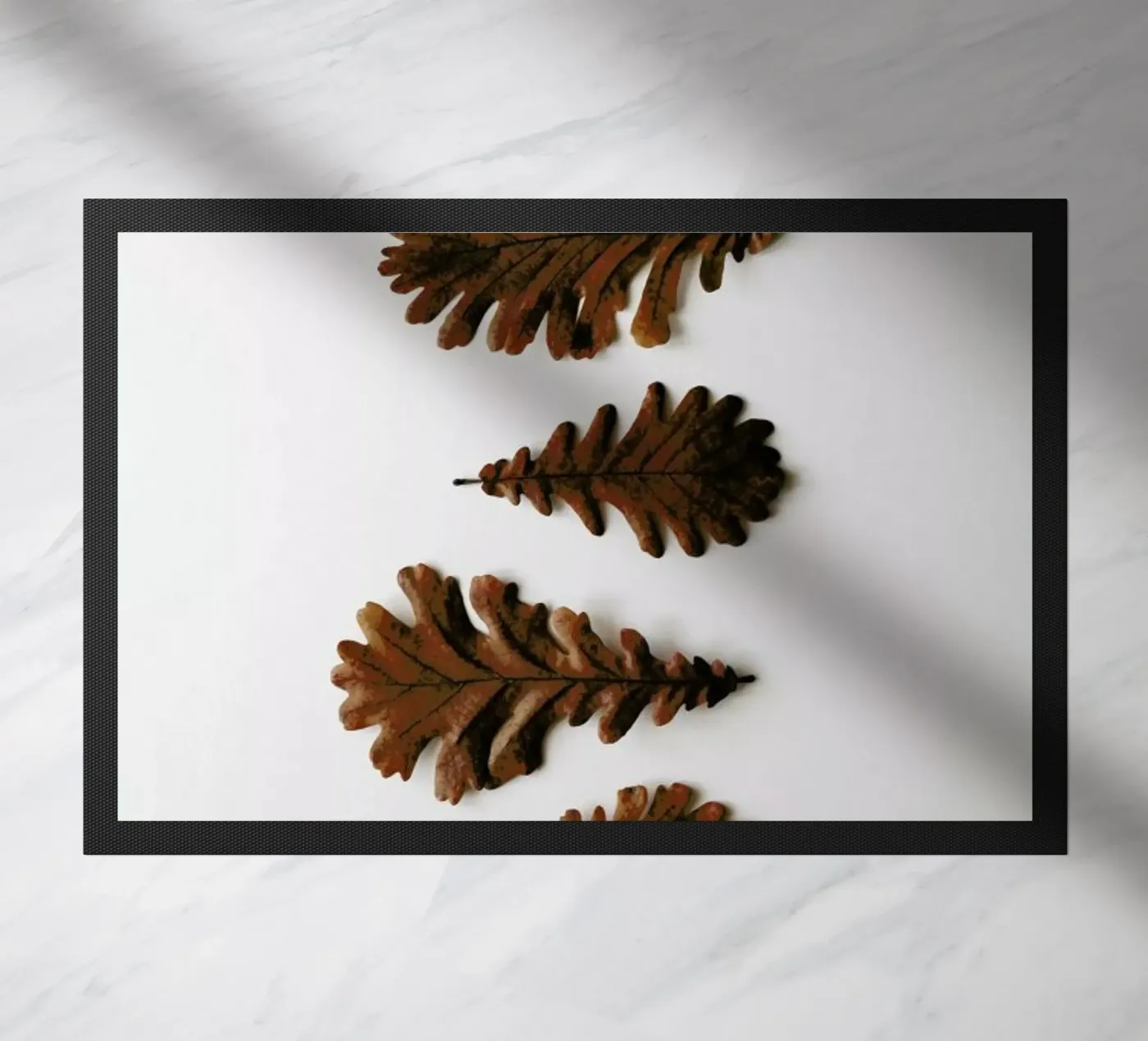 Shapes Oak Leafs deurmat van Studio Nahili