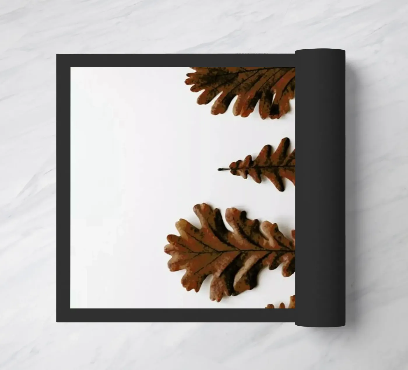 Shapes Oak Leafs deurmat van Studio Nahili