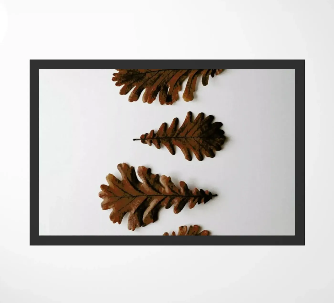 Shapes Oak Leafs deurmat van Studio Nahili