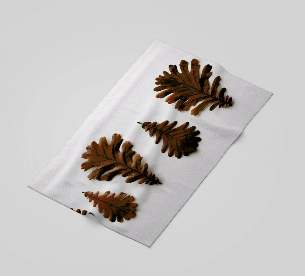 Shapes Oak Leafs telo mare da Studio Nahili