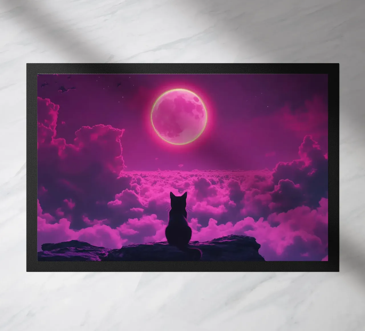Gatto zerbino da Abstract Botanical Art