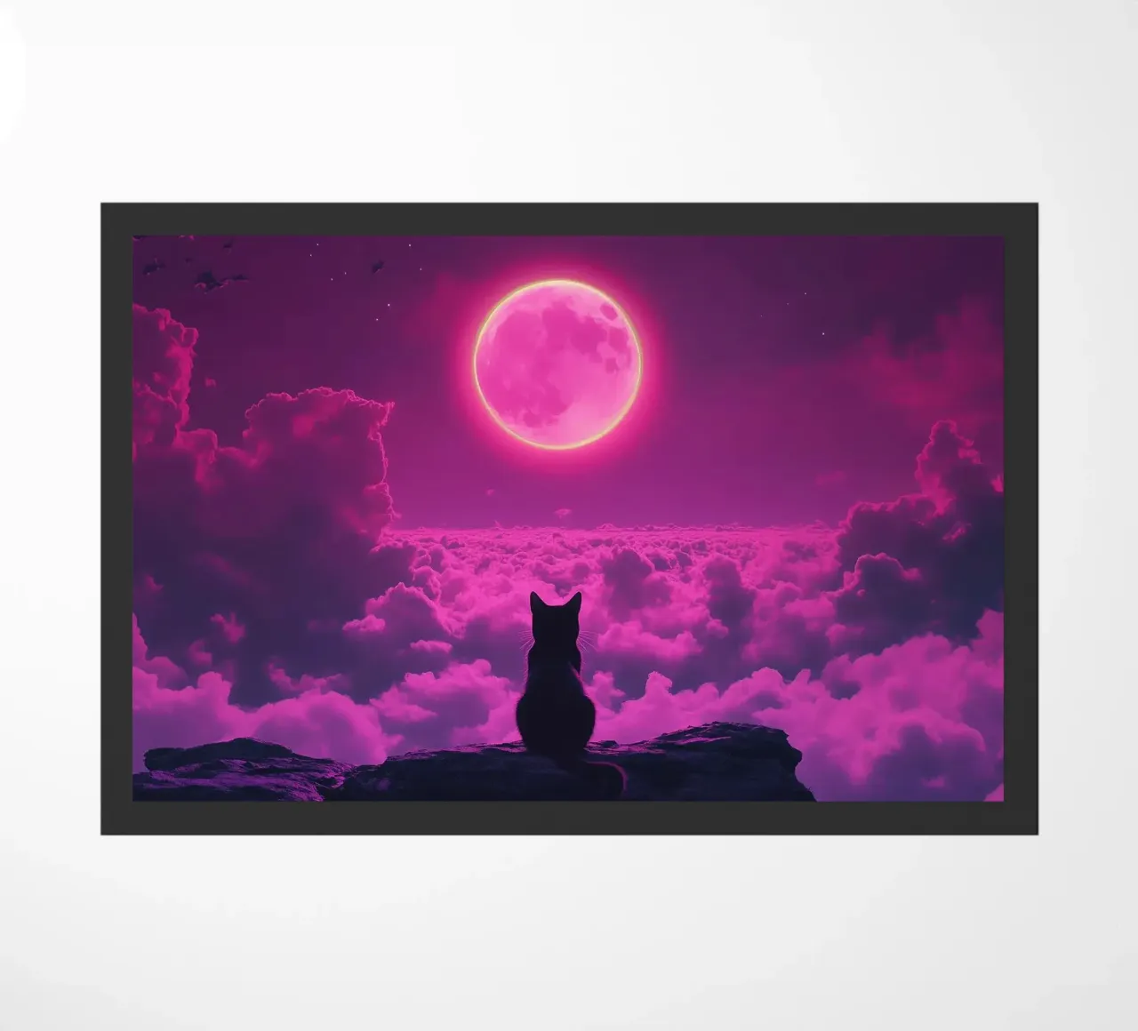 Kat deurmat van Abstract Botanical Art