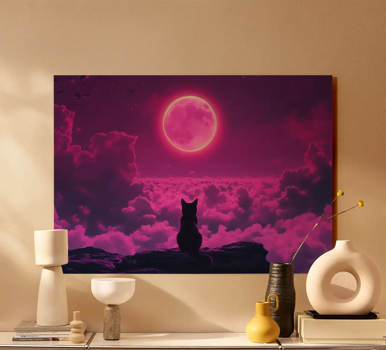 Gatto plexiglass da Abstract Botanical Art