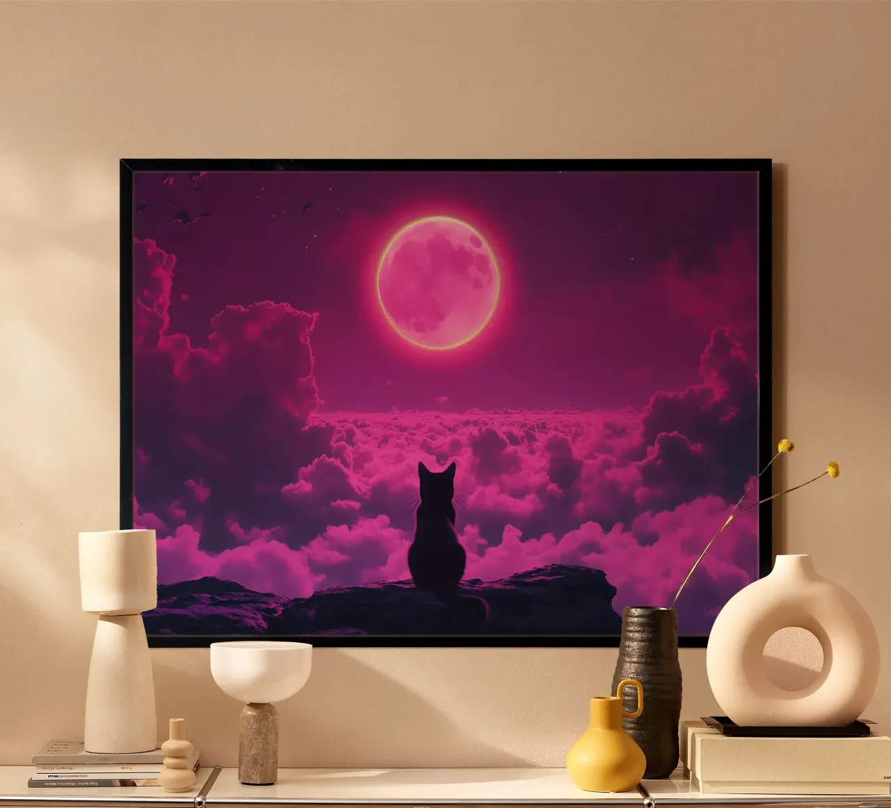 Cat poster da Abstract Botanical Art